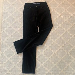 Christopher Blue black velvet 5 pocket pants ~ Size 2